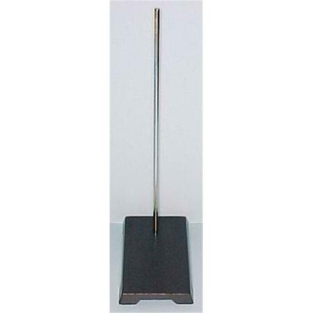 C&A SCIENTIFIC C And A Scientific Support Stands With Rod - 4 x 6 Inch Cast Iron Base 97-4146